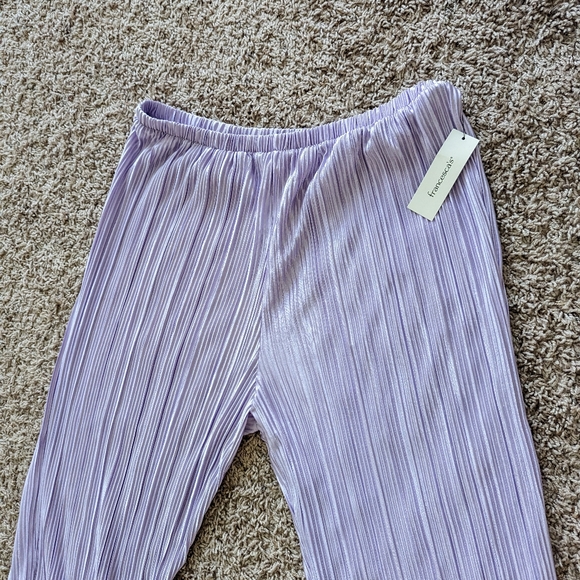 Francesca's NWOT Sz L Lavender/Purple Womens Pants - Picture 7 of 10